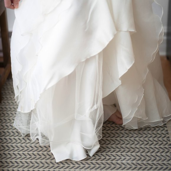 Strapless Wedding Dress (Theia Couture) - Picture 7 of 11